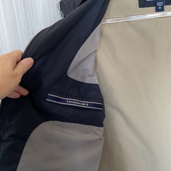 Women’s “Façonnable” lightweight dark blue vest! Outdoor activities! Walking M - Picture 13 of 17